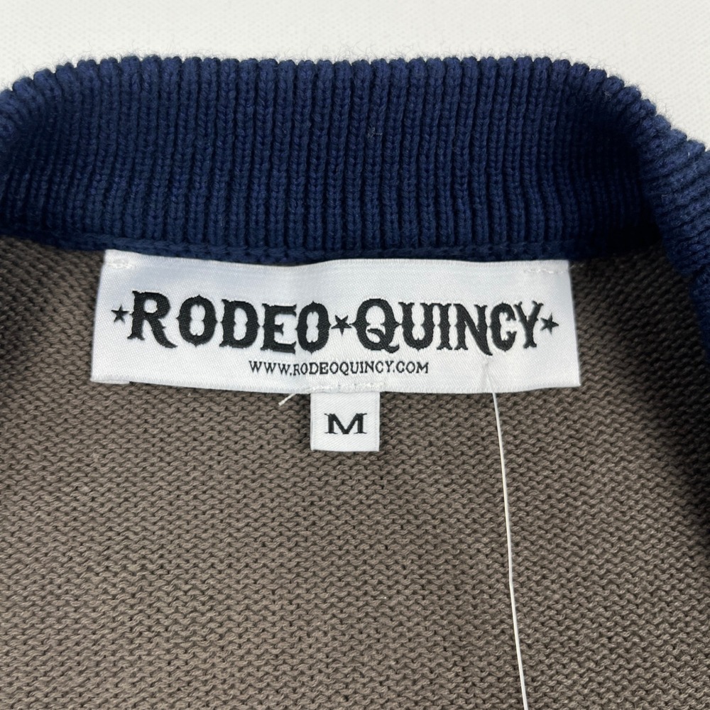 Rodeo Quincy Varsity Sweater Cardigan Women's Medium NWT Western Letterman - Picture 4 of 8
